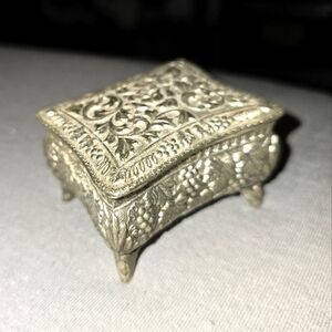 Vintage Small Jewelry Box